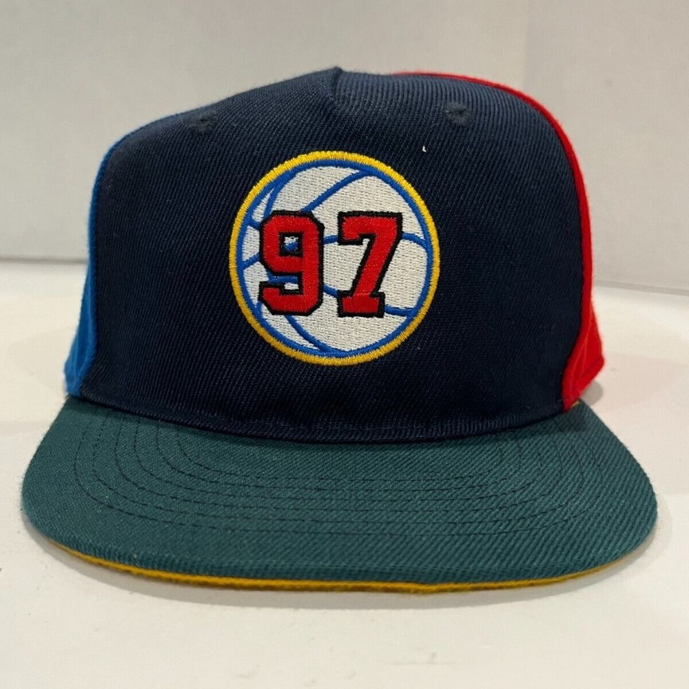 97 Basketball Multicolor H&M Youth Size Hat Adjustable Strap, Preowned Clean